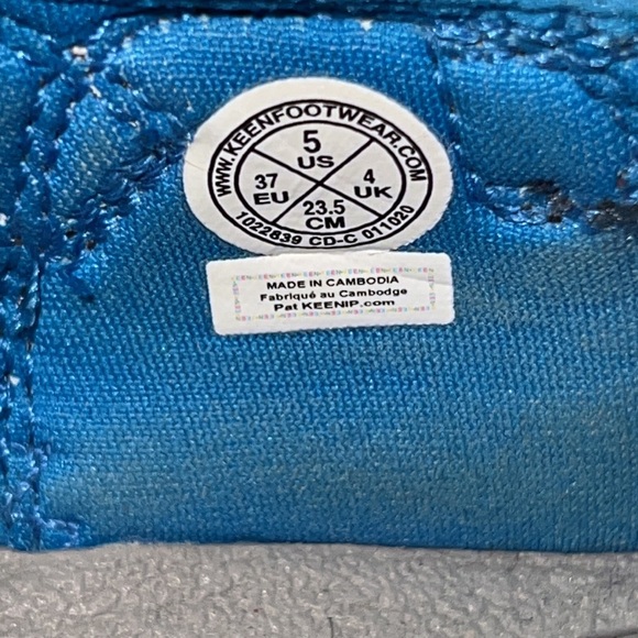 Keen Newport H2 Blue and Gray Sandals - Picture 12 of 16